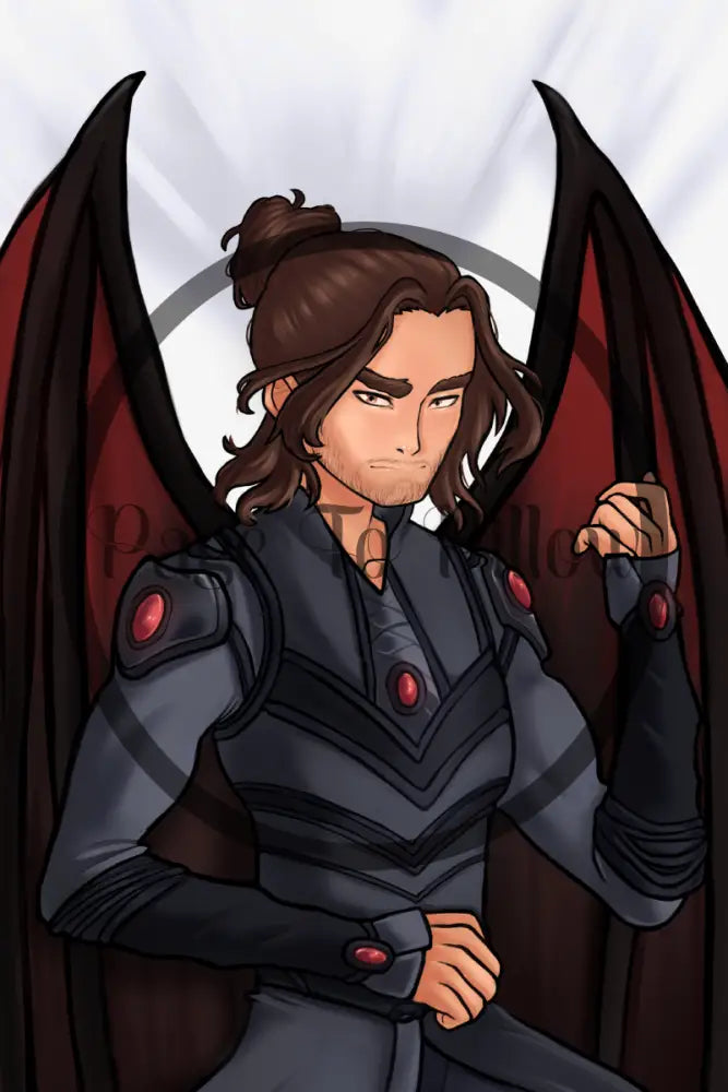 Cassian / A Court of Thorns and Roses / Body Pillow Cover