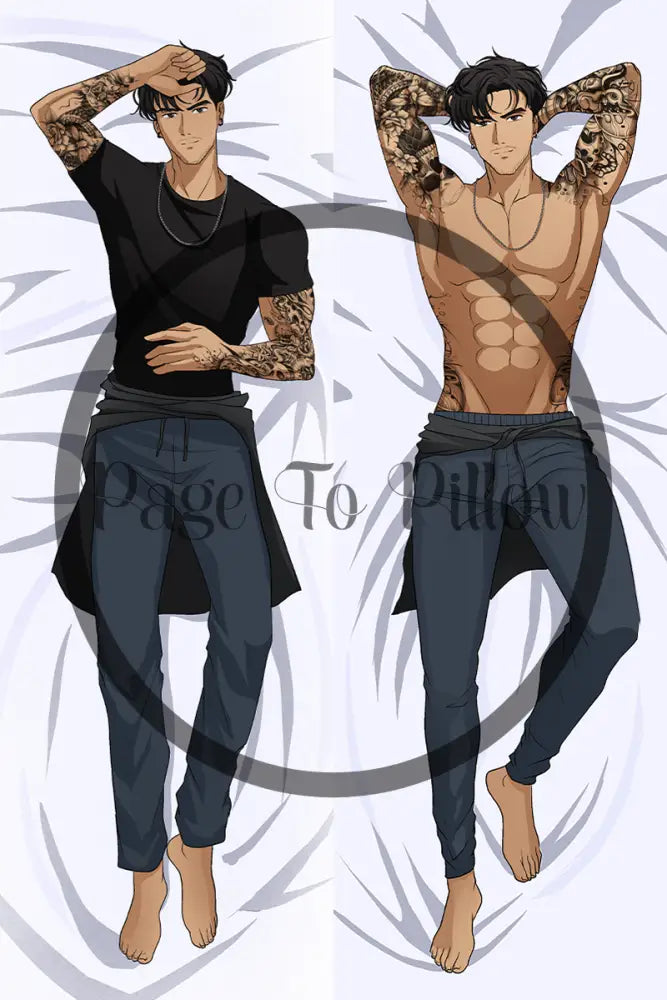 Darius Acrux / Zodiac Academy / Body Pillow Cover