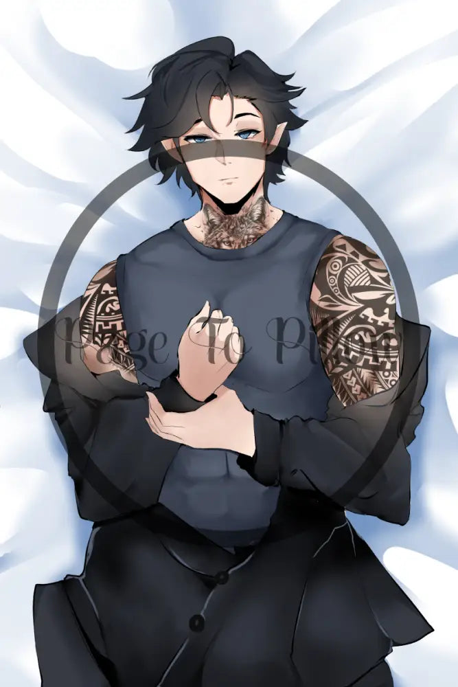 Kingfisher / Quicksilver / Body Pillow Cover