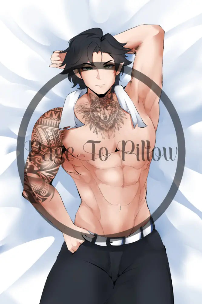 Kingfisher / Quicksilver / Body Pillow Cover