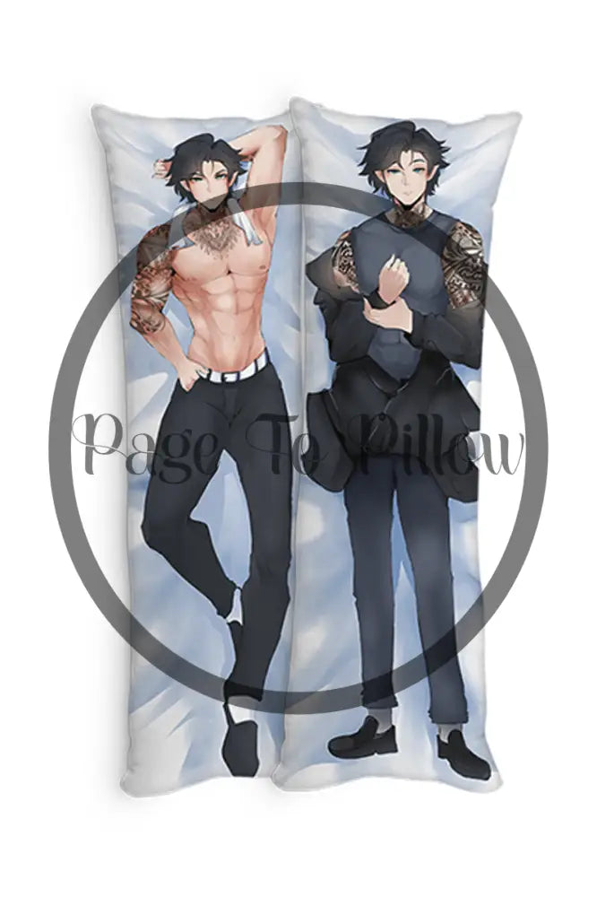 Kingfisher / Quicksilver / Body Pillow Cover