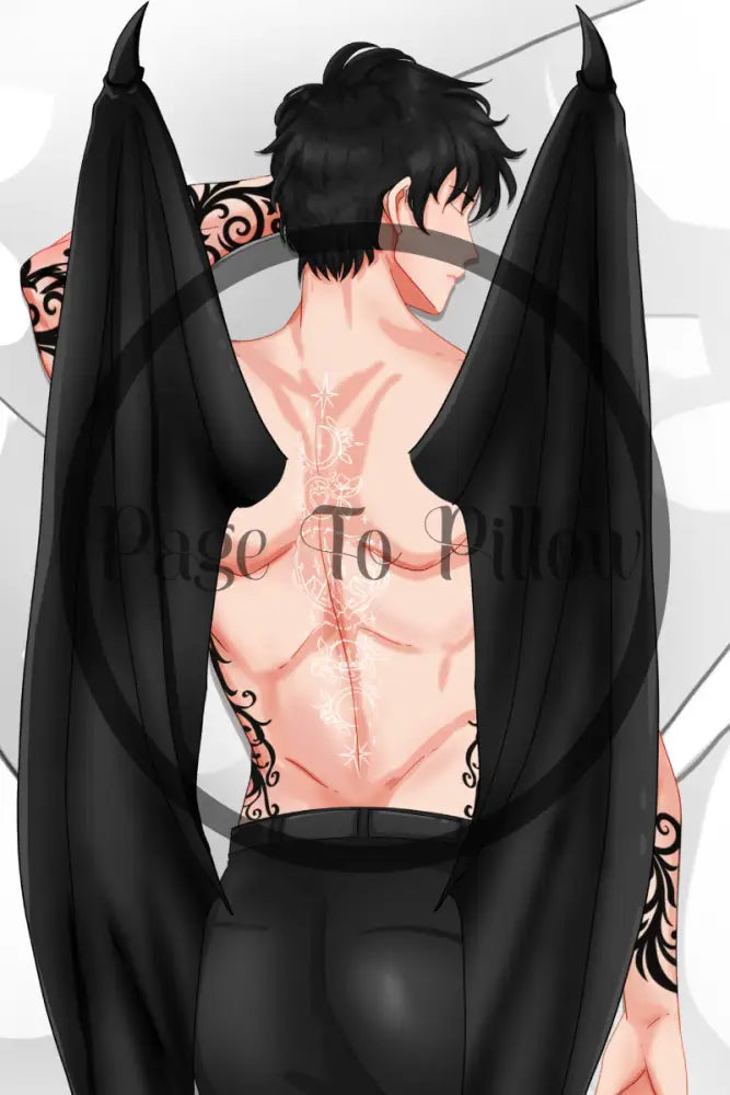 Rhysand / A Court of Thorns and Roses / Body Pillow Cover