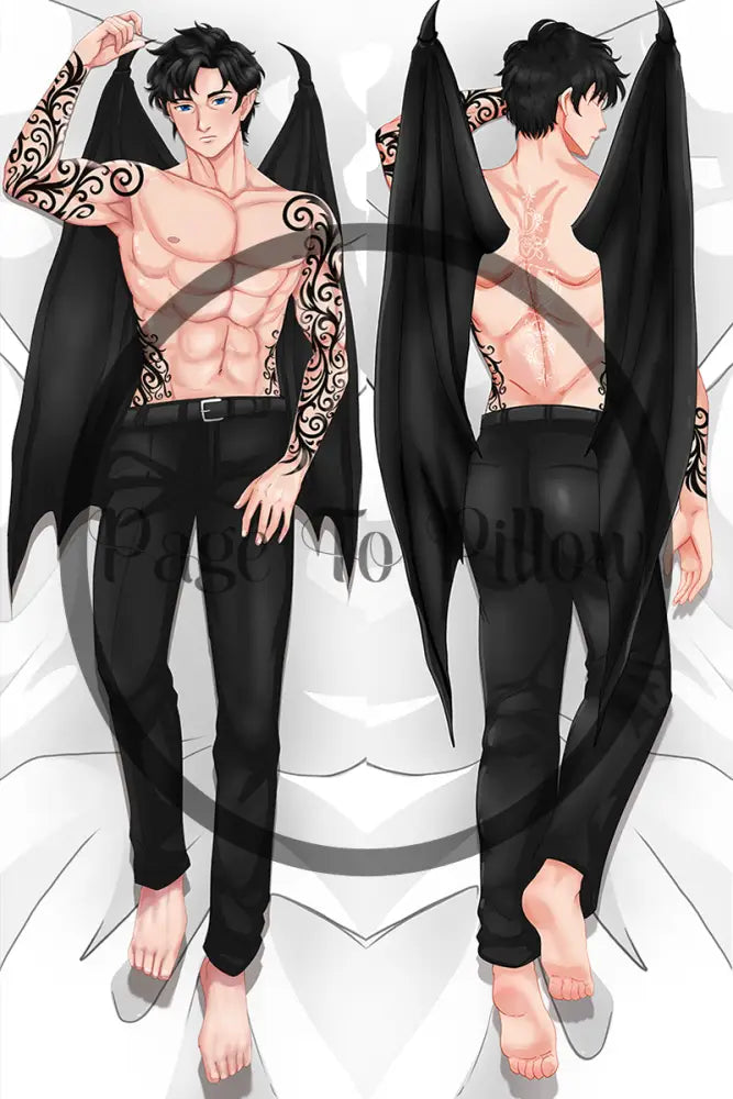 Rhysand / A Court of Thorns and Roses / Body Pillow Cover