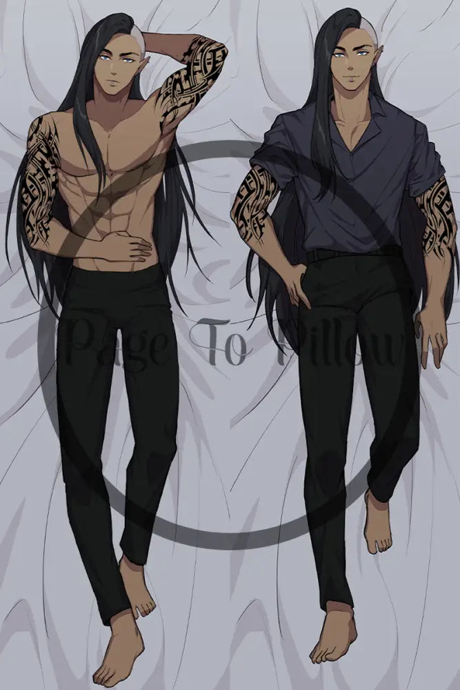 Ruhn Danaan / Crescent City / Body Pillow Cover