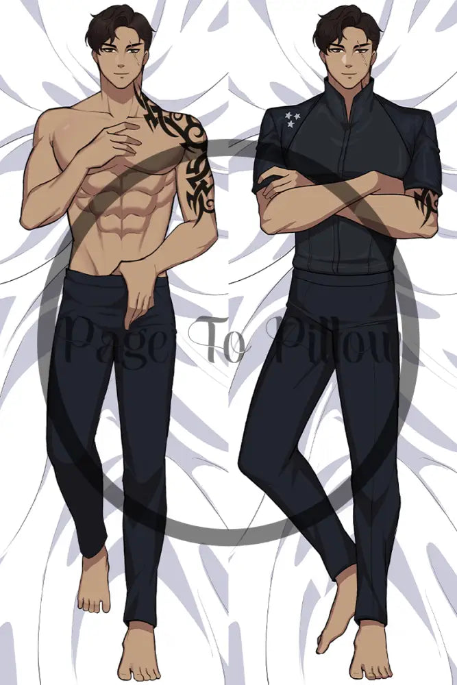 Xaden Riorson / Fourth Wing / Body Pillow Cover