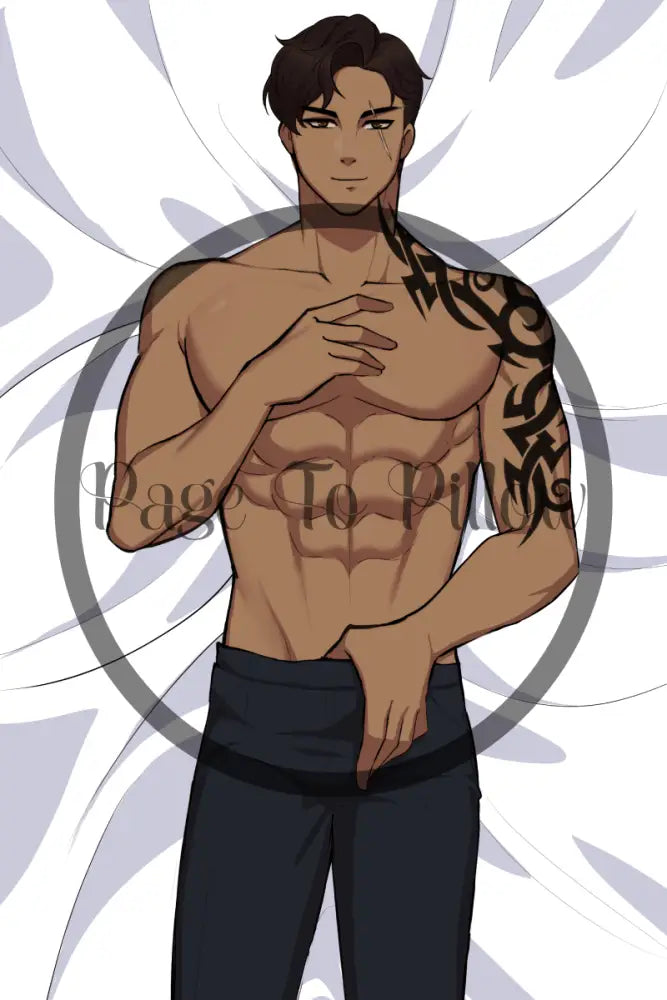 Xaden Riorson / Fourth Wing / Body Pillow Cover