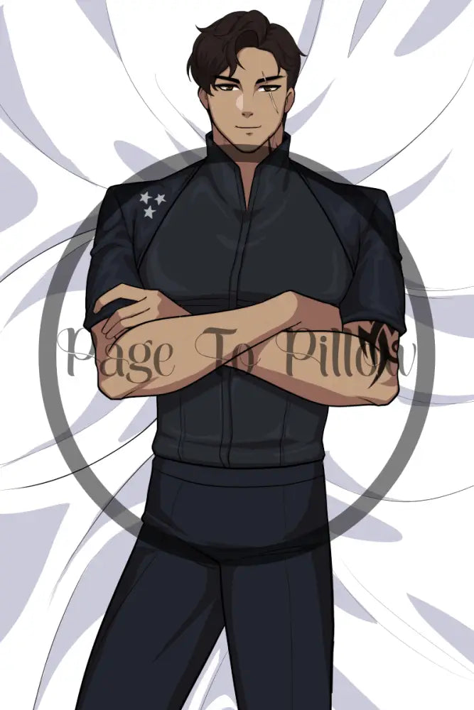 Xaden Riorson / Fourth Wing / Body Pillow Cover
